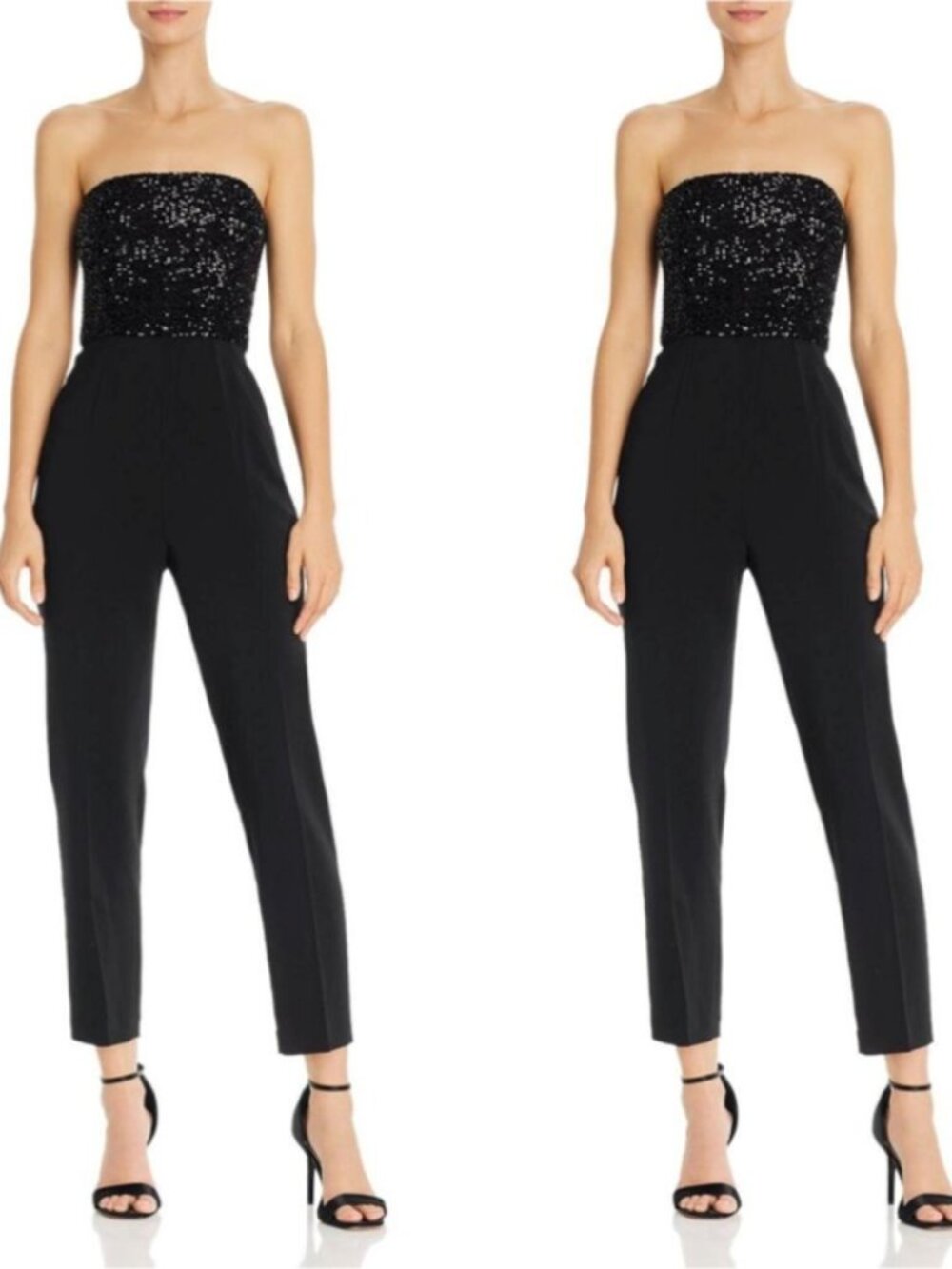 JAY GODFREY SEQUIN STRAPLESS JUMPSUIT 1925